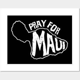 Pray For Maui Posters and Art